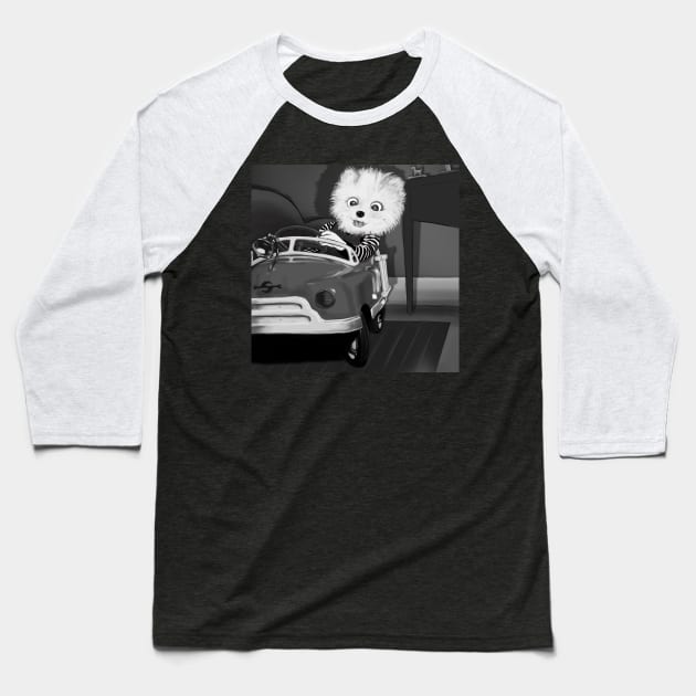 Pomeranian Baseball T-Shirt by yigitbayram